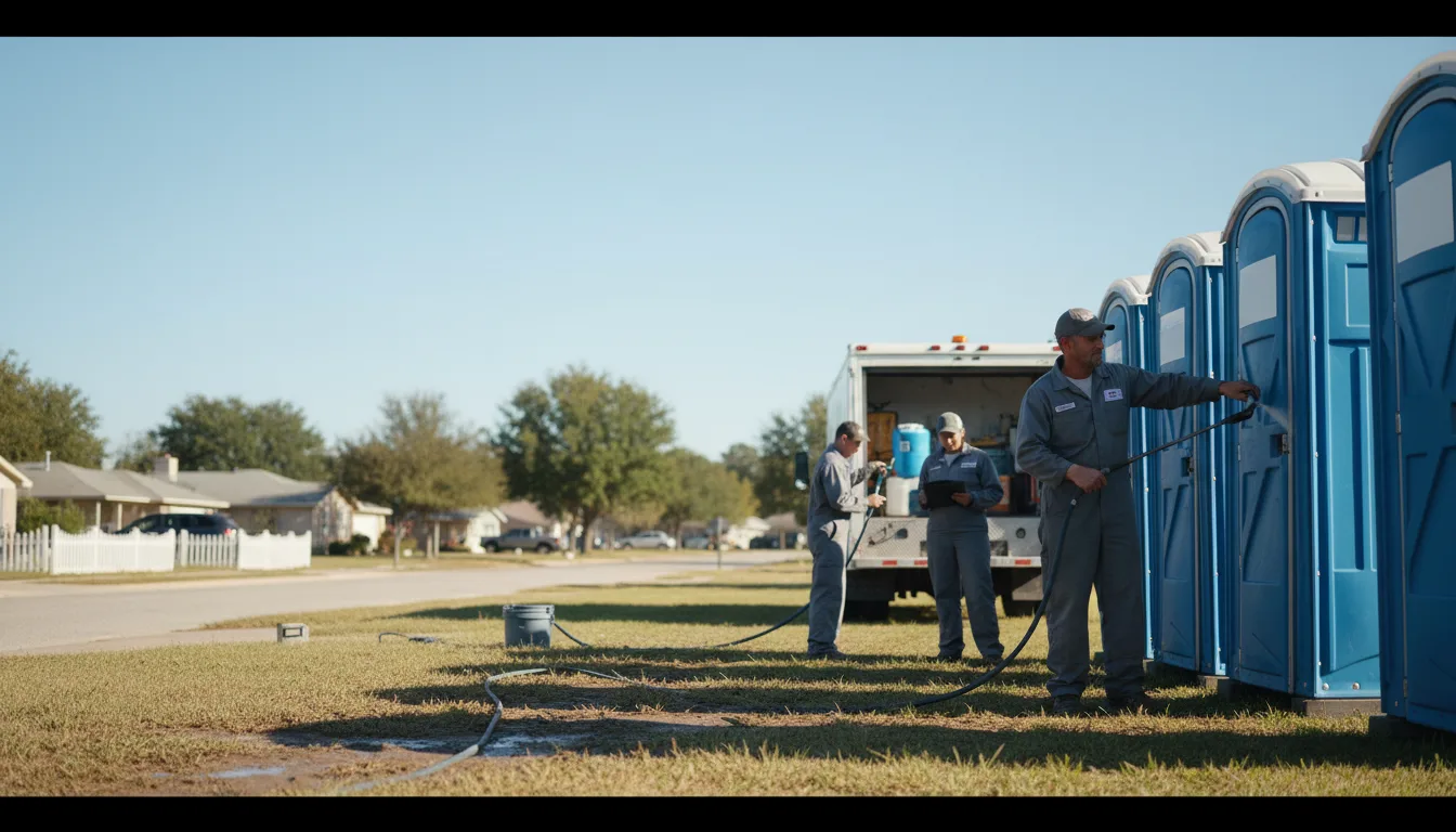 Long-Term Portable Toilet Rental in Cameron, MO near me